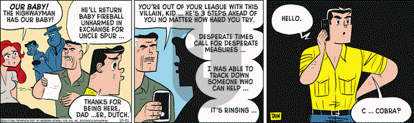 Rip Haywire on Saturday October 21, 2017 Comic Strip