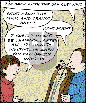Real Life Adventures on Wednesday December 11, 2013 Comic Strip