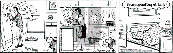 Fred Basset on Saturday August 31, 2002 Comic Strip
