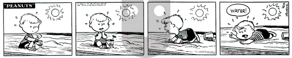 Peanuts on Tuesday August 18, 1953 Comic Strip