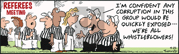 Frank and Ernest on Wednesday April 25, 2018 Comic Strip