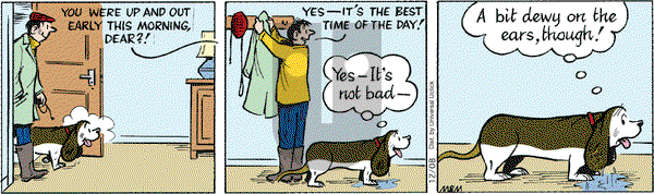Fred Basset on Saturday December 8, 2012 Comic Strip