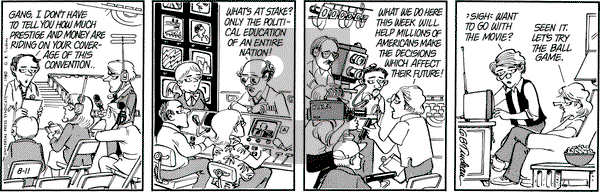 Doonesbury on Monday August 11, 1980 Comic Strip
