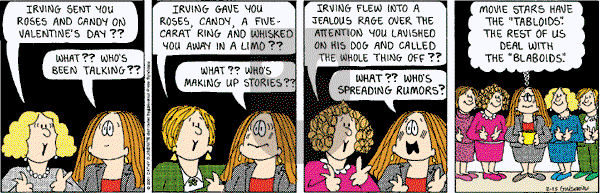 Cathy Classics - Thursday February 16, 2012 Comic Strip