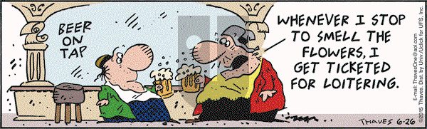 Frank and Ernest on Friday June 26, 2015 Comic Strip