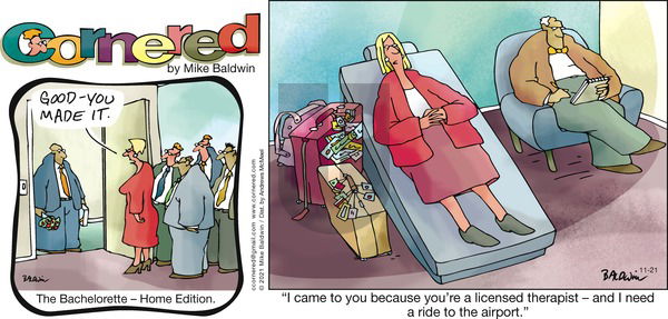 Cornered - Sunday November 21, 2021 Comic Strip