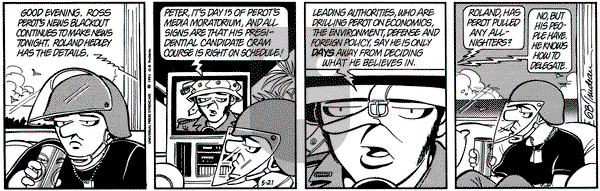 Doonesbury on Thursday May 21, 1992 Comic Strip