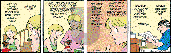 Doonesbury on Friday September 26, 2008 Comic Strip