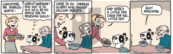 Pooch Cafe on Friday November 24, 2006 Comic Strip