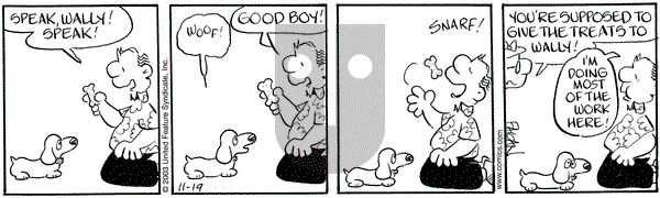 Drabble on Wednesday November 19, 2003 Comic Strip