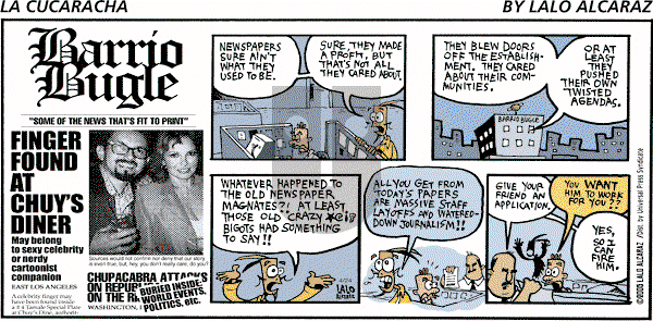La Cucaracha on Sunday April 24, 2005 Comic Strip