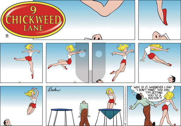 9 Chickweed Lane on Sunday June 9, 2019 Comic Strip