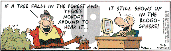 Frank and Ernest on Wednesday September 6, 2006 Comic Strip