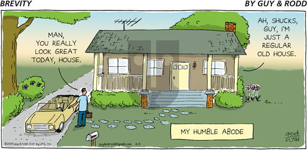 Brevity on Sunday April 3, 2005 Comic Strip