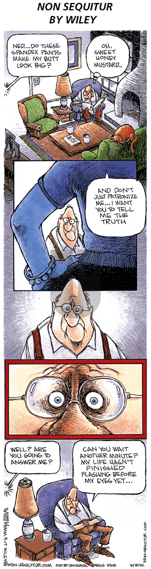 Non Sequitur on Sunday September 17, 2000 Comic Strip