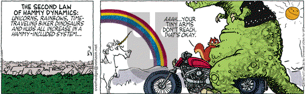 Over the Hedge on Tuesday April 23, 2013 Comic Strip