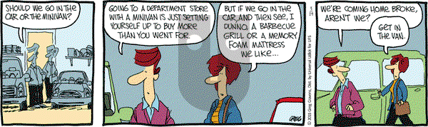 The Buckets on Thursday March 19, 2015 Comic Strip