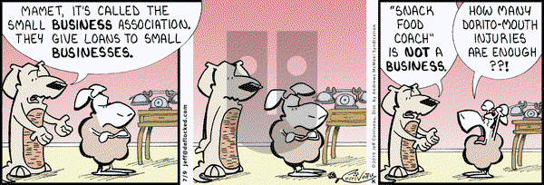 DeFlocked on Tuesday July 9, 2019 Comic Strip