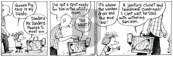 Cul de Sac on Wednesday July 30, 2008 Comic Strip