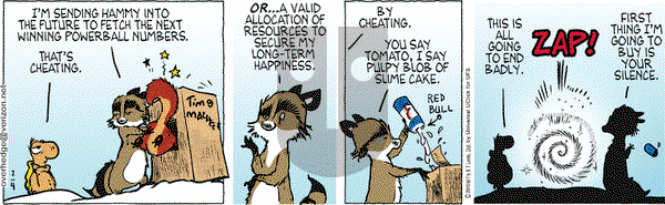 Over the Hedge on Thursday February 4, 2016 Comic Strip
