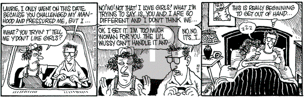Monty on Saturday October 2, 2004 Comic Strip