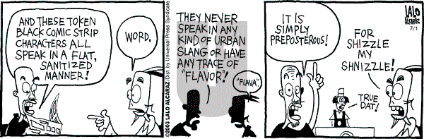 La Cucaracha on Tuesday July 1, 2003 Comic Strip