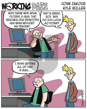 Working Daze on Monday February 27, 2006 Comic Strip