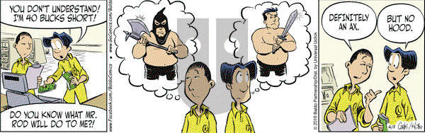 Baldo on Thursday April 7, 2016 Comic Strip