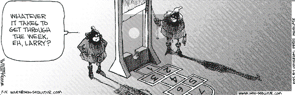 Non Sequitur on Friday July 14, 2000 Comic Strip