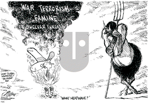 Pat Oliphant on Monday July 25, 2005 Comic Strip