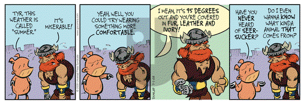 Ink Pen on Tuesday July 1, 2008 Comic Strip