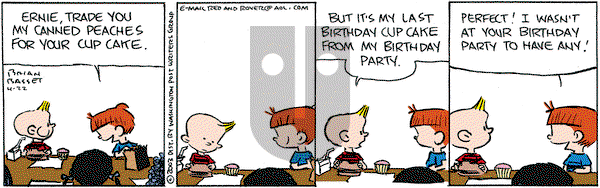 Red and Rover on Tuesday April 22, 2003 Comic Strip