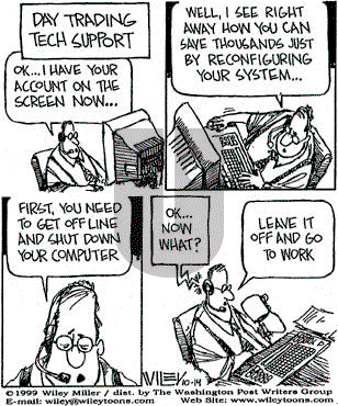 Non Sequitur - Thursday October 14, 1999 Comic Strip