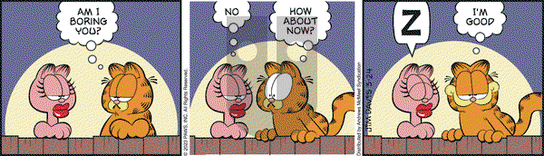 Garfield - Friday March 24, 2023 Comic Strip