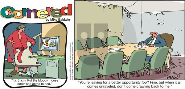 Cornered on Sunday February 7, 2016 Comic Strip