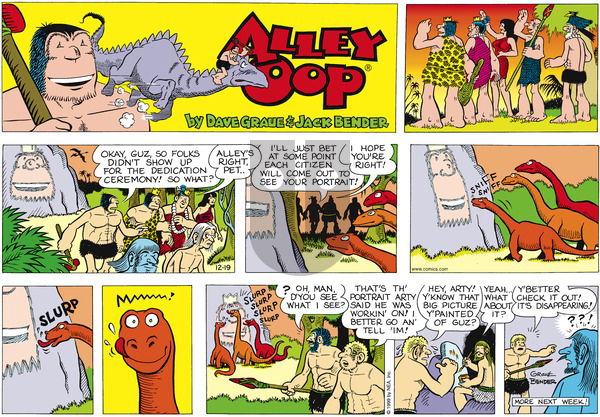Alley Oop on Sunday December 19, 1999 Comic Strip