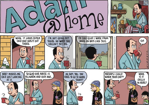 Adam@Home on Sunday January 22, 2017 Comic Strip