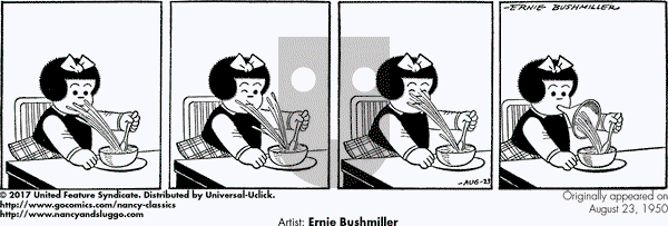 Nancy Classics on Wednesday August 23, 2017 Comic Strip