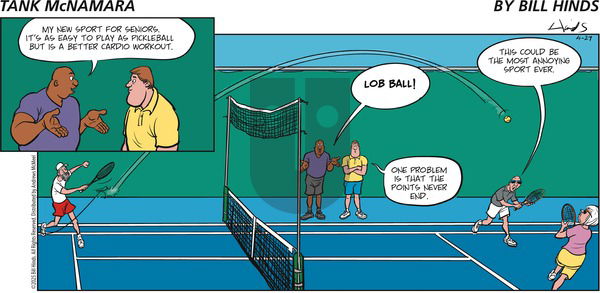 Tank McNamara on Sunday April 27, 2025 Comic Strip
