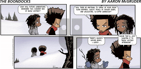 The Boondocks on Sunday September 8, 2013 Comic Strip