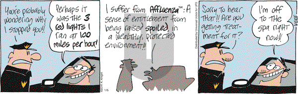 The Knight Life on Monday January 6, 2014 Comic Strip