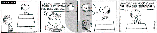 Peanuts - Monday February 7, 1972 Comic Strip