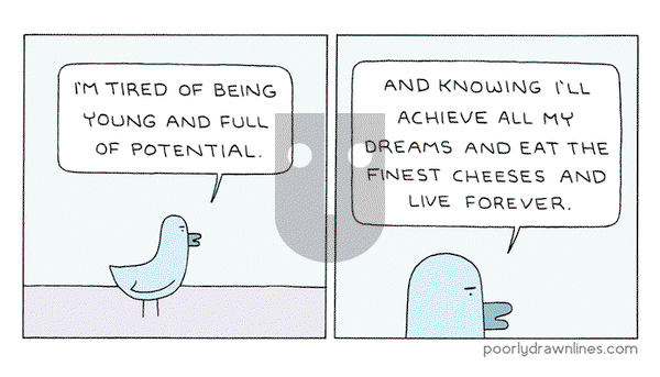 Poorly Drawn Lines on Monday October 14, 2019 Comic Strip