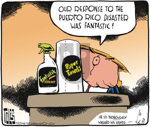 Tom Toles on Sunday September 2, 2018 Comic Strip