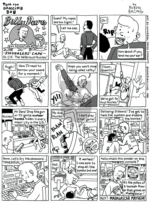 Tom the Dancing Bug on Saturday May 13, 2000 Comic Strip