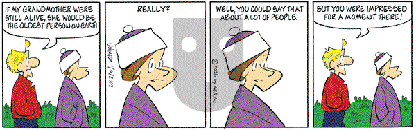 Arlo and Janis on Saturday January 6, 2007 Comic Strip