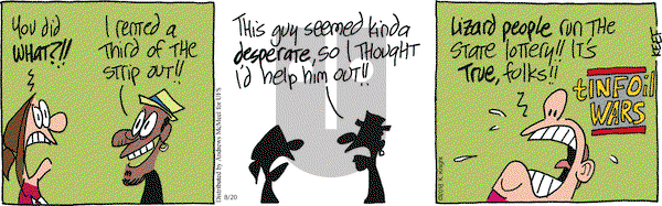 The Knight Life on Monday August 20, 2018 Comic Strip