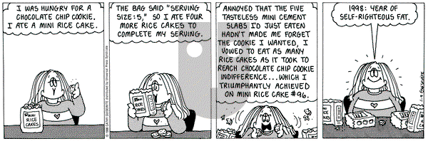 Cathy Classics on Friday January 9, 1998 Comic Strip