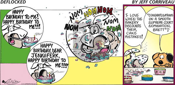 DeFlocked on Sunday November 11, 2018 Comic Strip