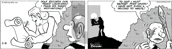 Alley Oop on Monday March 8, 2004 Comic Strip